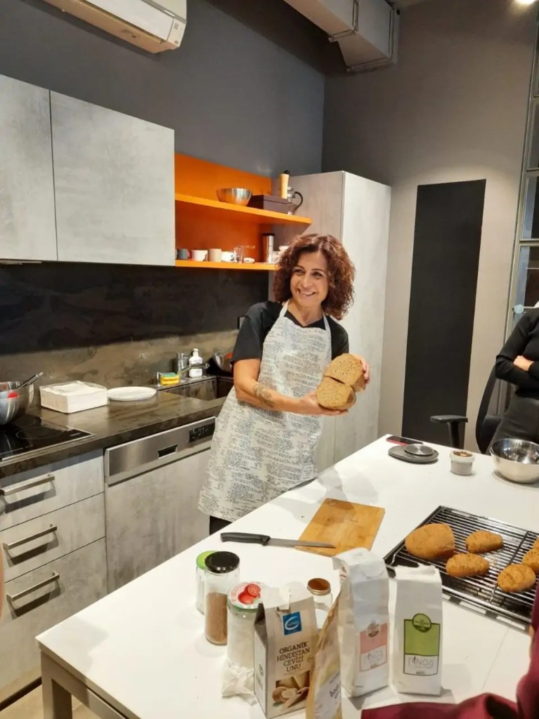 Dilek Parlak, mutfağında