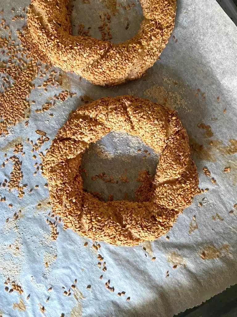 Glutensiz Ekşi Mayalı Vegan Sokak Simidi