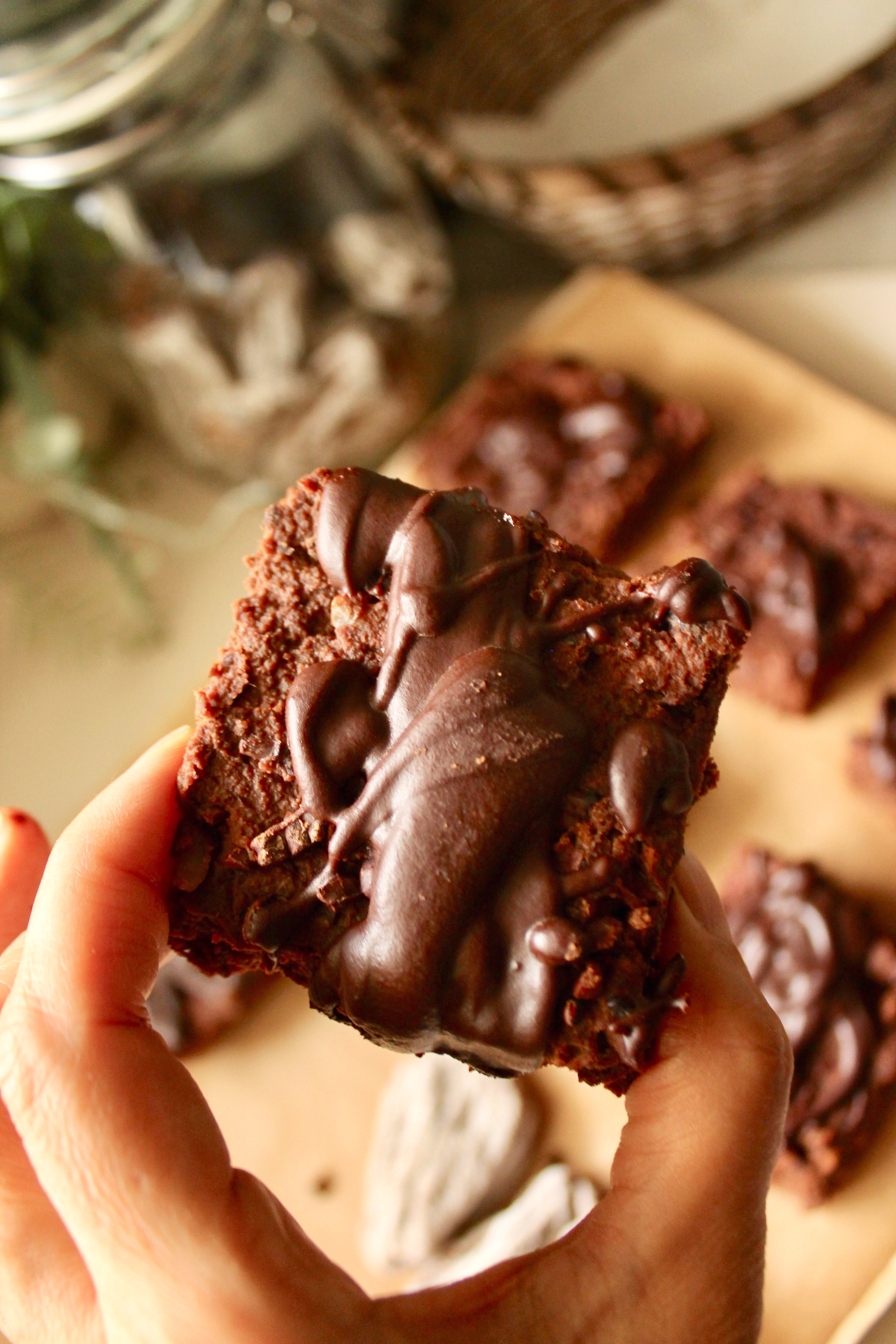 Siyah Fasulyeden Brownie