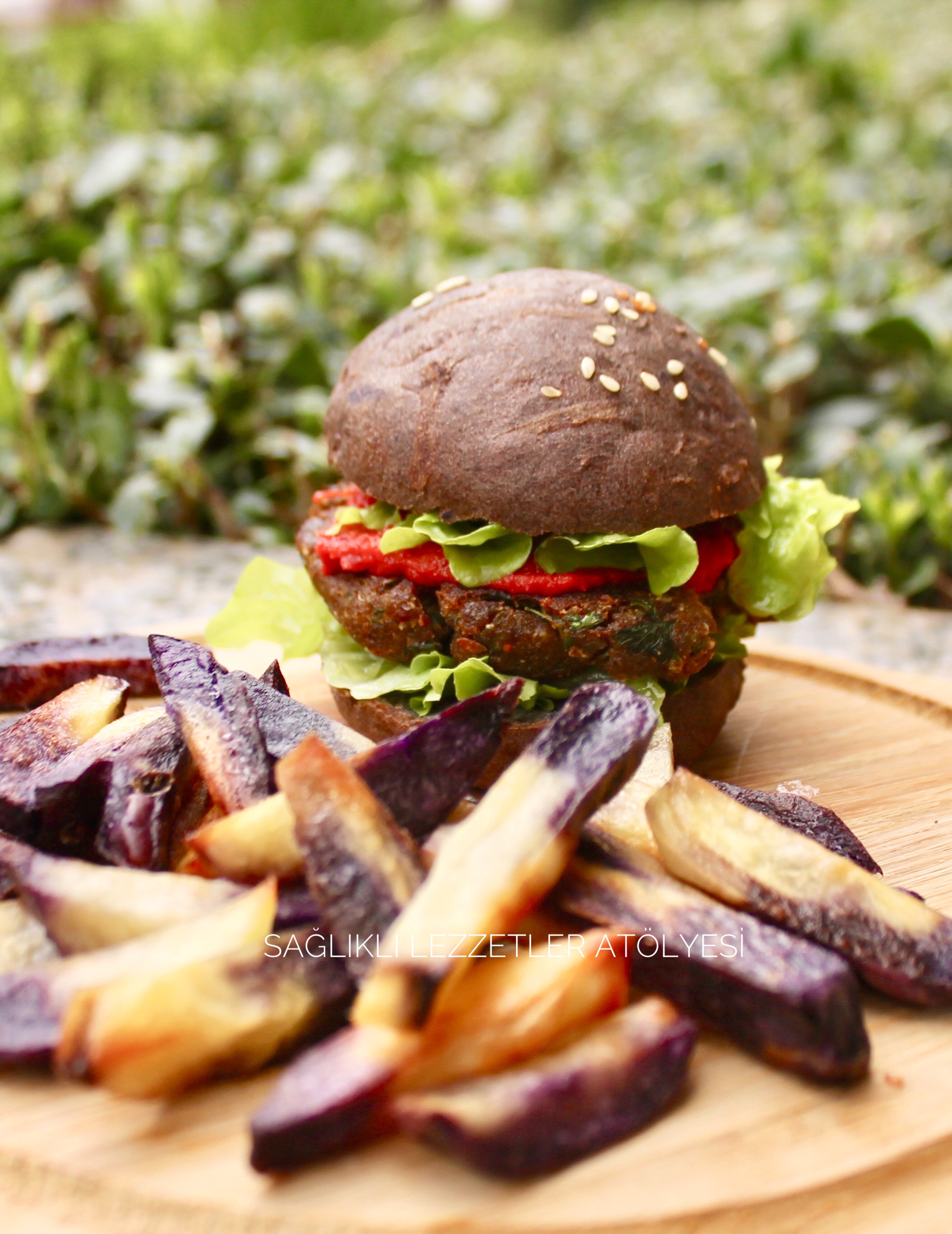 Vegan, Glutensiz Hamburger Ekmeği